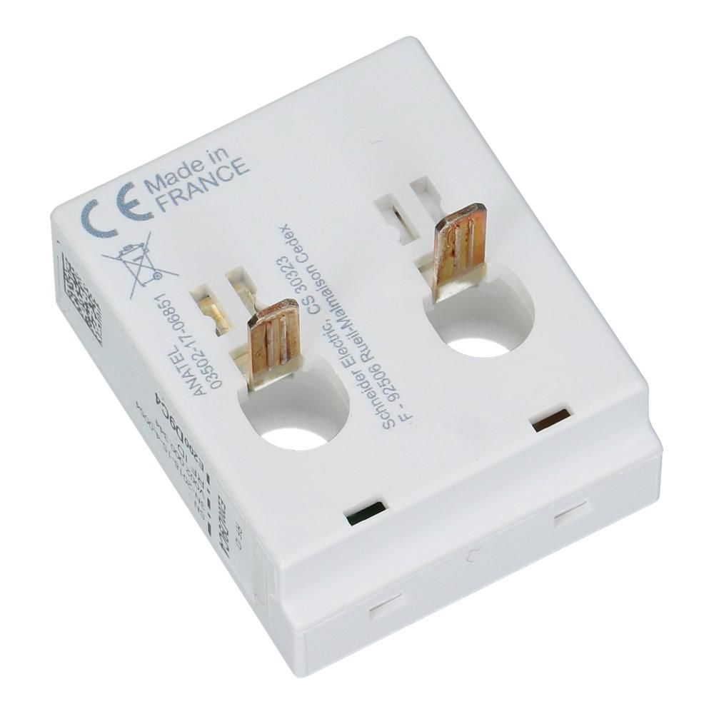 Acti9 PowerTag 1 polig + nul ondermontage pitch 18mm