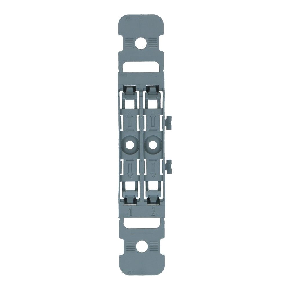 WAGO Bevestigingsadapter doorvoerconnector 2-voudig schroefbevestiging en trekontlasting - 5 stuks