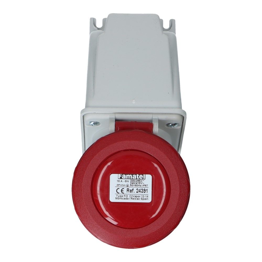 CEE female 5 polig 6H 16A IP67 wcd 380-415VAC