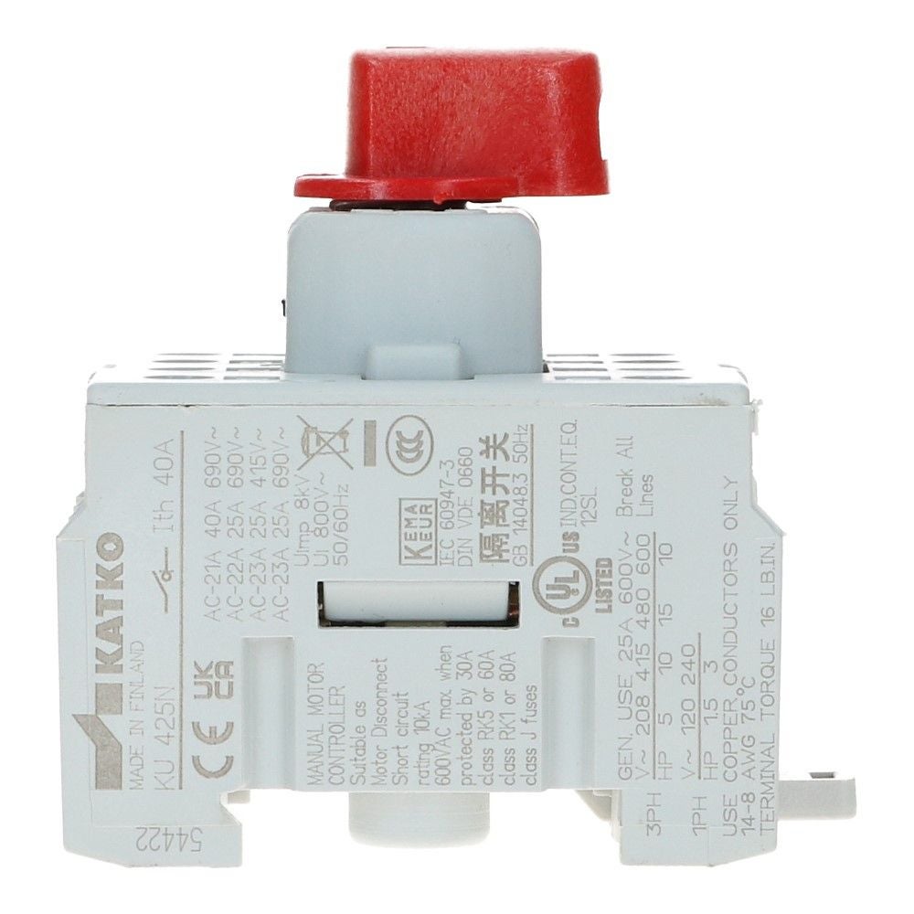 Lastscheider 4 polig 25A KU basis element