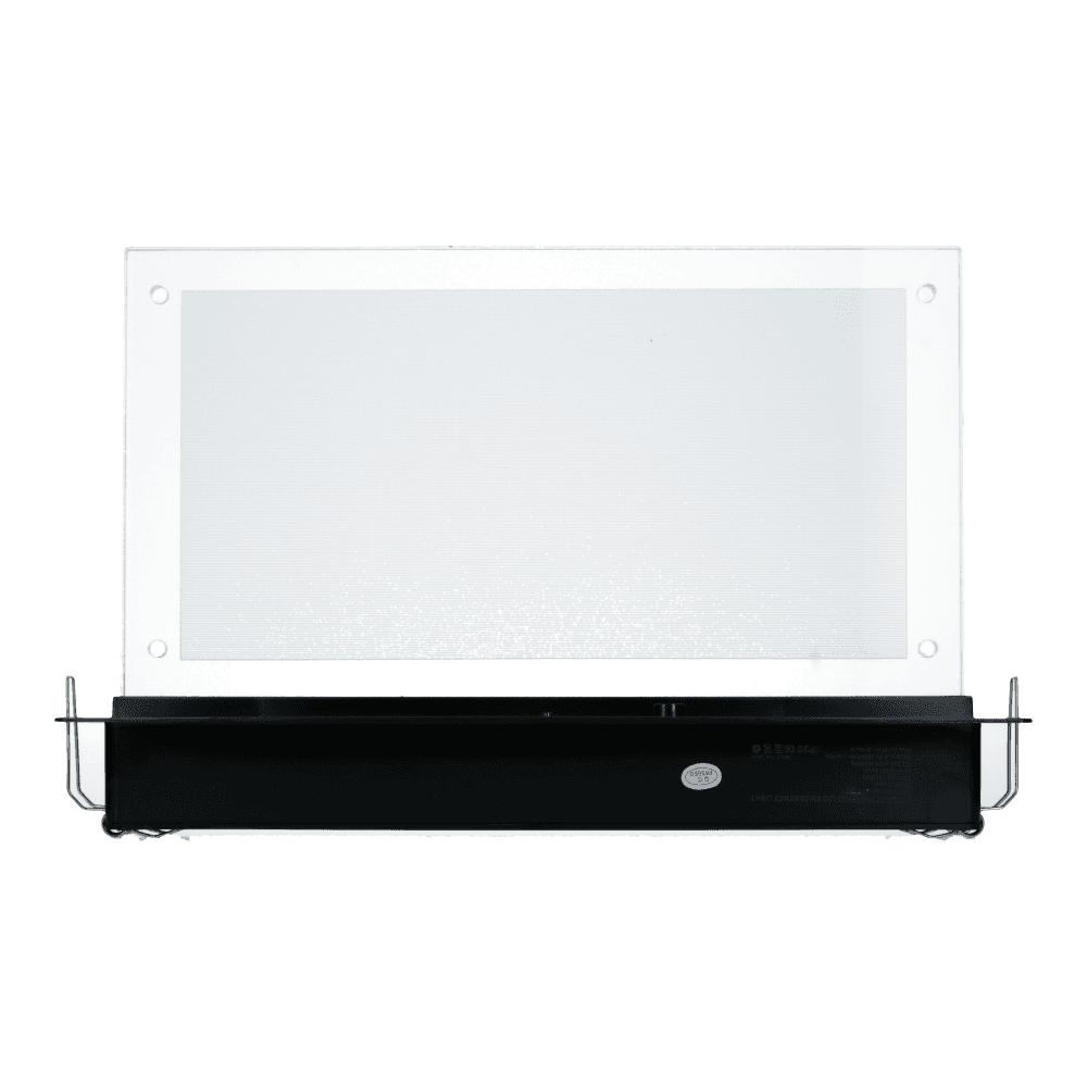 Noodverlichting inbouw zwart IP20 LED met 3 pictogrammen