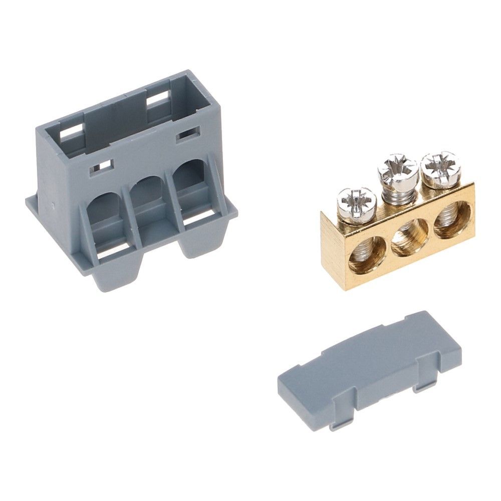 Aansluitverdeelblok AST16 grijs 3x16mm²