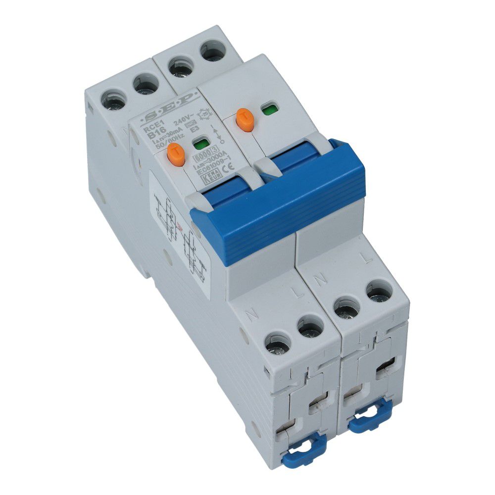 Aardlekautomaat Kookgroep B 20A 2x 1 polig + nul 30mA