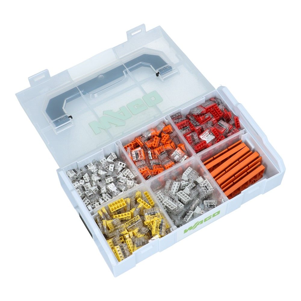 WAGO Verbindingsklemmenset L-Boxx mini 0.5-2.5mm² massief - 404 stuks
