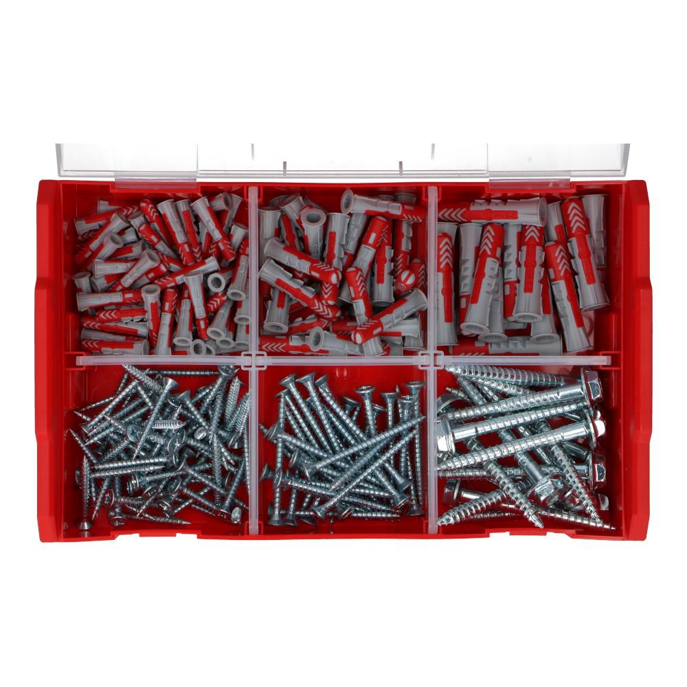 DuoPower Fixtainer assortiment plug en schroef
