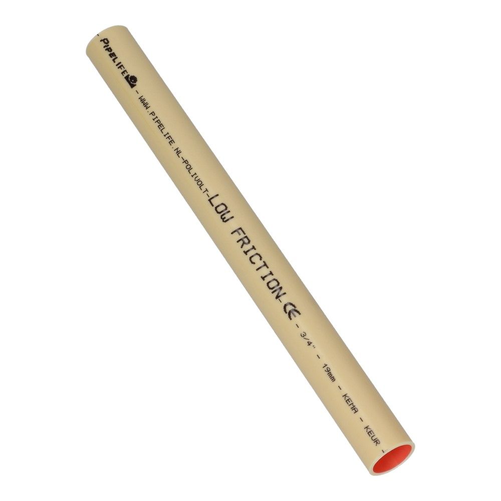 Installatiebuis PVC crème 19mm Polivolt Low Friction lengte 4 meter - 100 meter