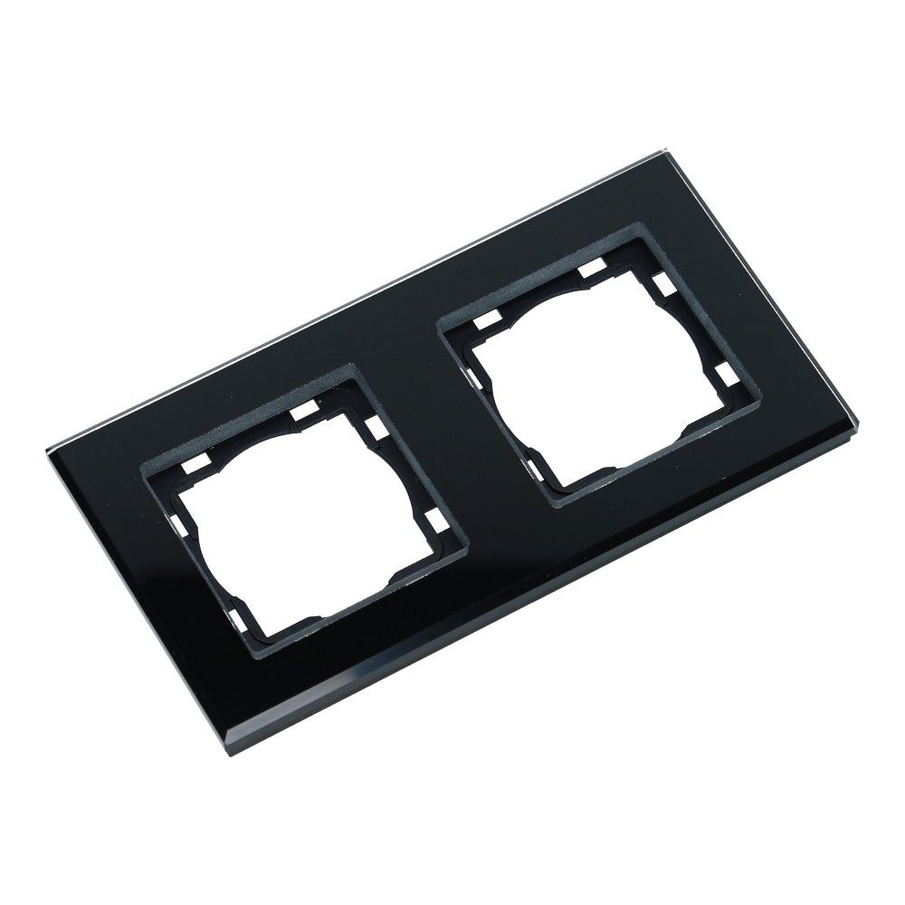 Afdekraam 2 voudig ART 9005 GLAS