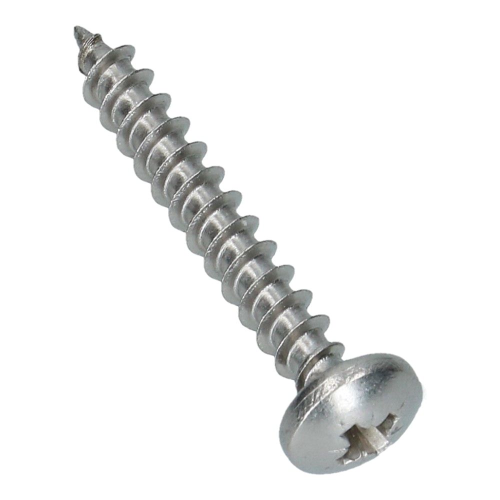 Spaanplaatschroef 5x35 bolkop RVS A2 PZ2 - 200 stuks