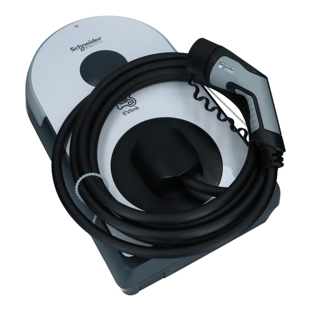 Evlink Pro Oplaadpunt T2 aansluitkabel 5 meter 3 fase 22kW A-30mA