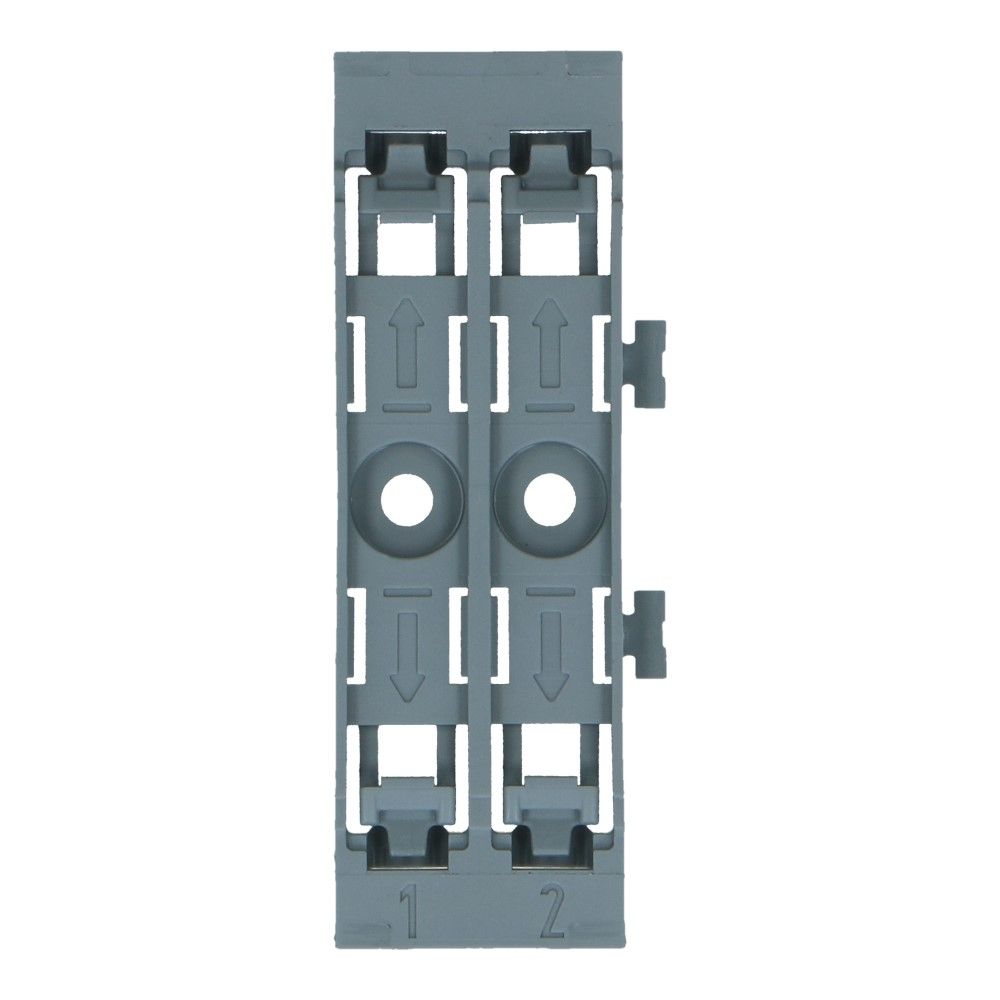 WAGO Bevestigingsadapter doorvoerconnector 2-voudig schroefbevestiging - 5 stuks