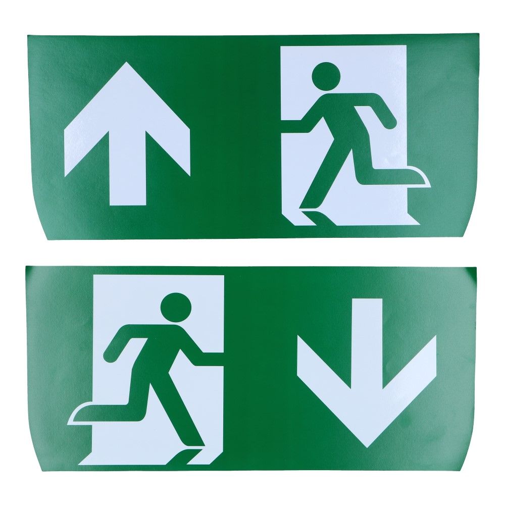 Opalen kap met  6 pictogrammen