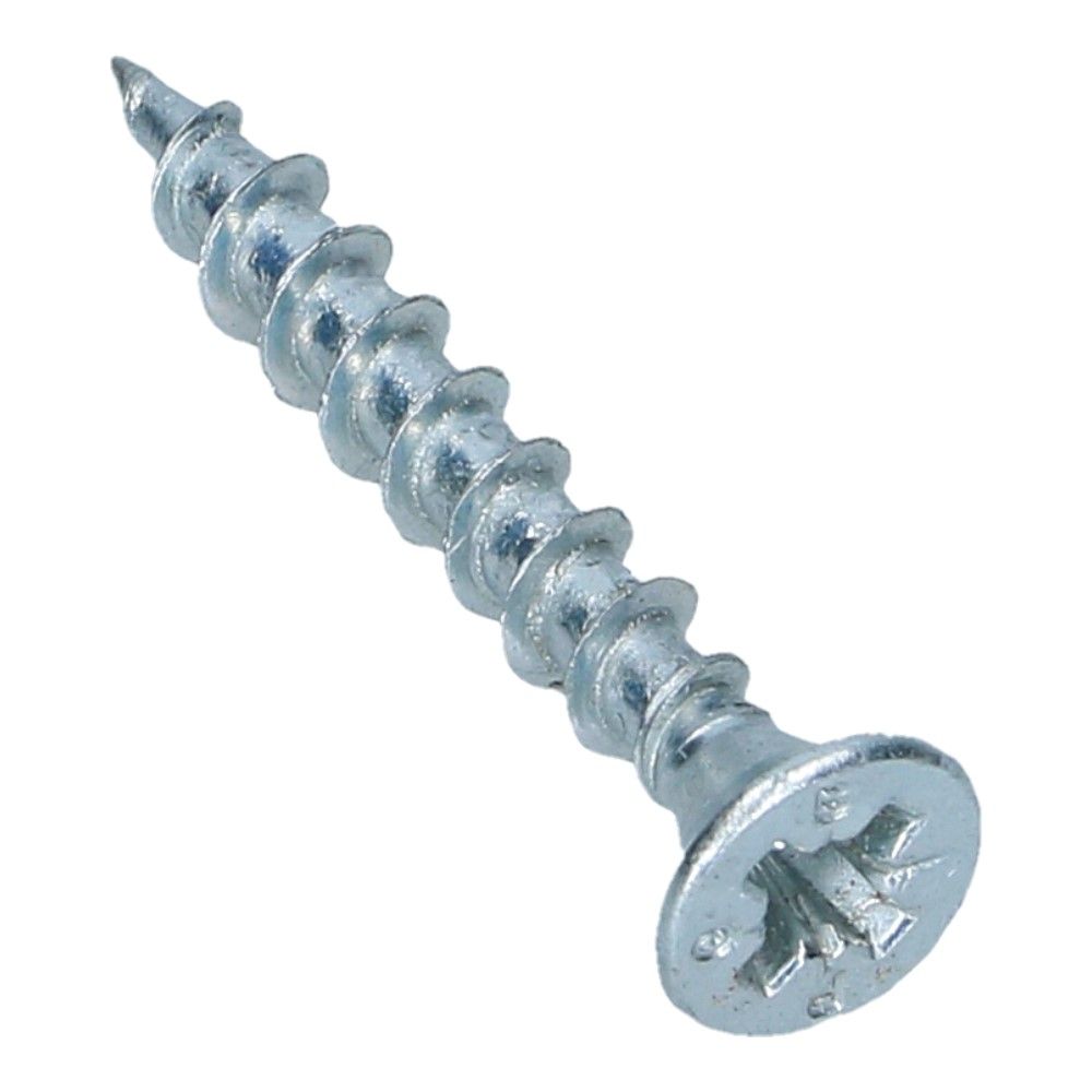 Spaanplaatschroef 4x30mm Verzonken Pozidrive 2 - 200 stuks