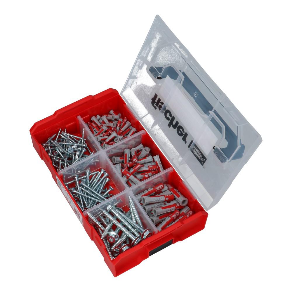 DuoPower Fixtainer assortiment plug en schroef