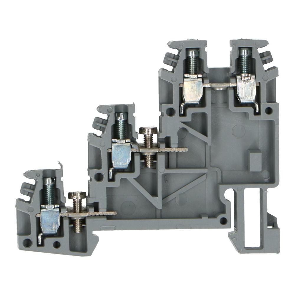 Montageklem etageklem TLS 2.5mm² grijs