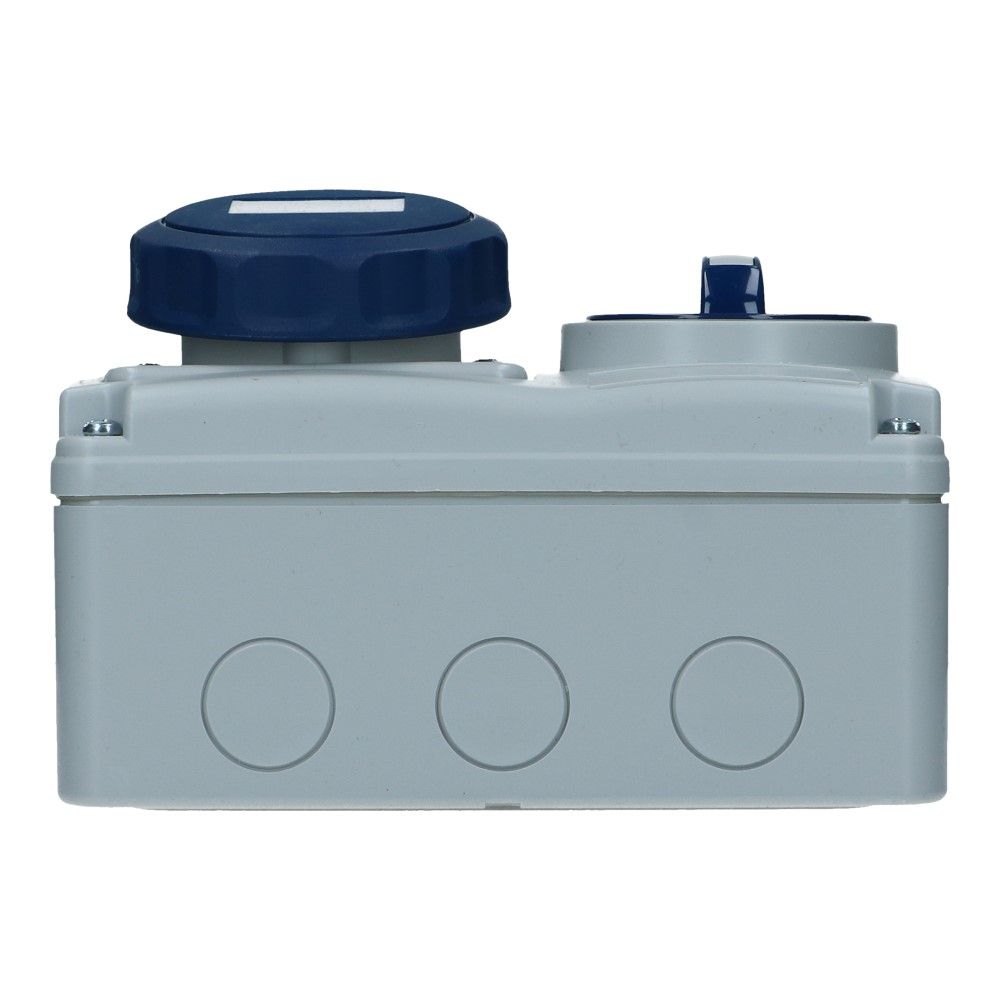 CEE schakel female 3 polig 6H 16A IP67 opbouw wcd 220-240VAC