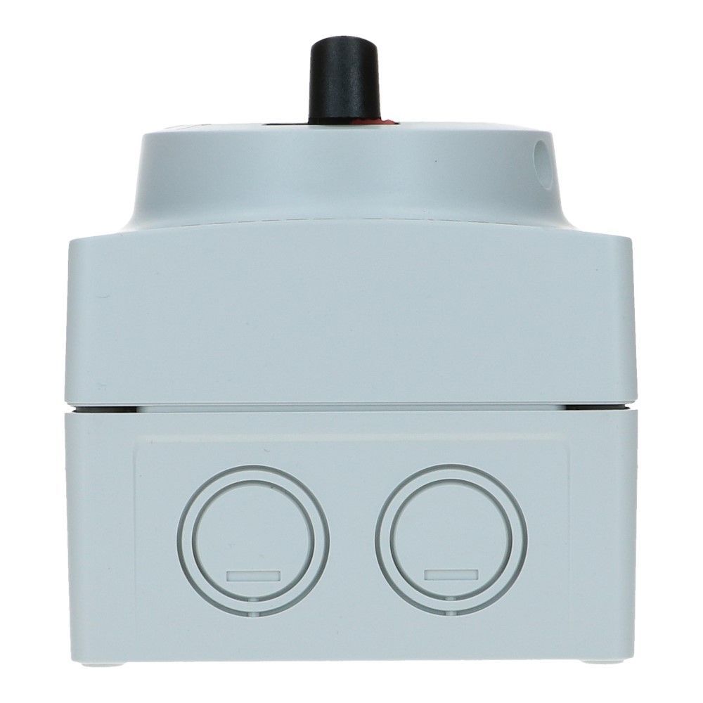Werkschakelaar IP65 2 polig 40A 96x130x106mm zwart hendel ABS AC22-40A