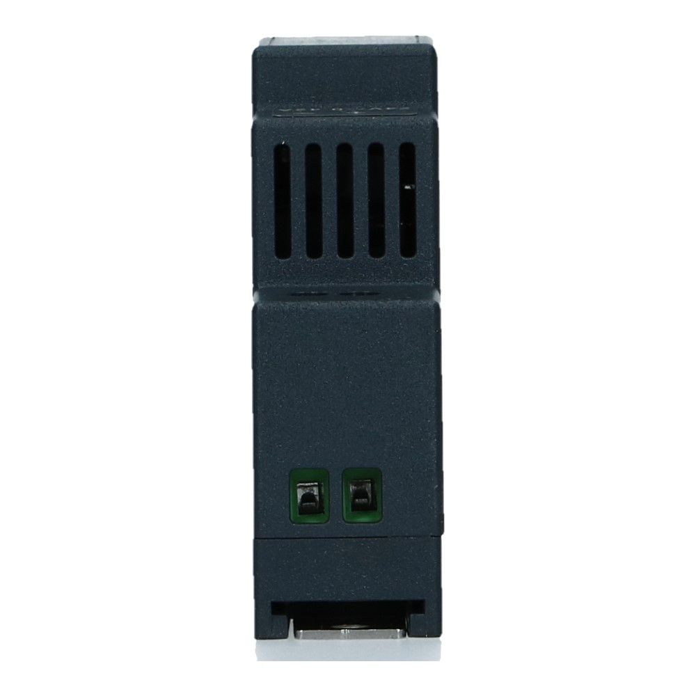 Dinrail voeding 24VDC uit 100-240VAC in 0.4A 10Watt