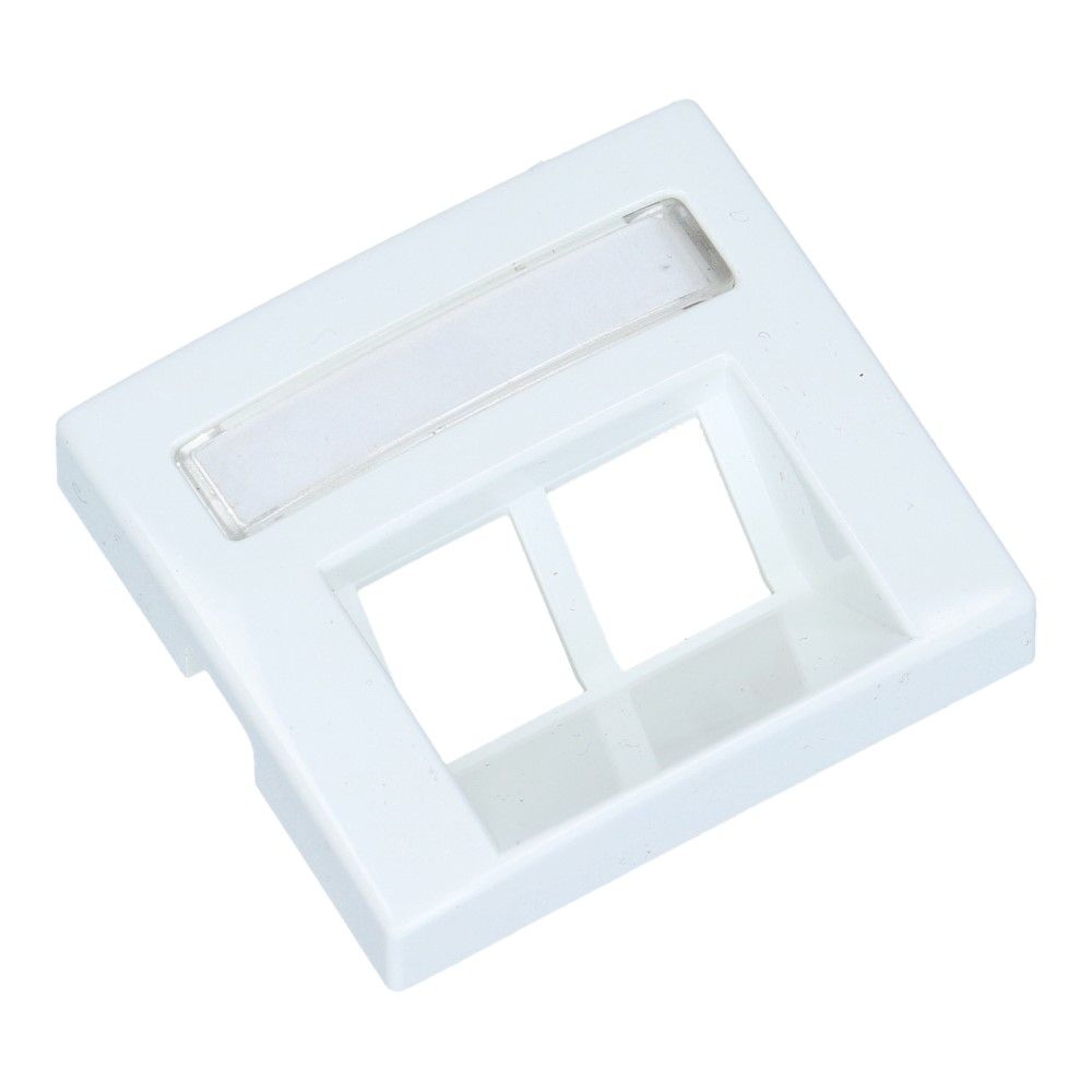 Centraalplaat VITA 9010 datacontactdoos 2xRJ45