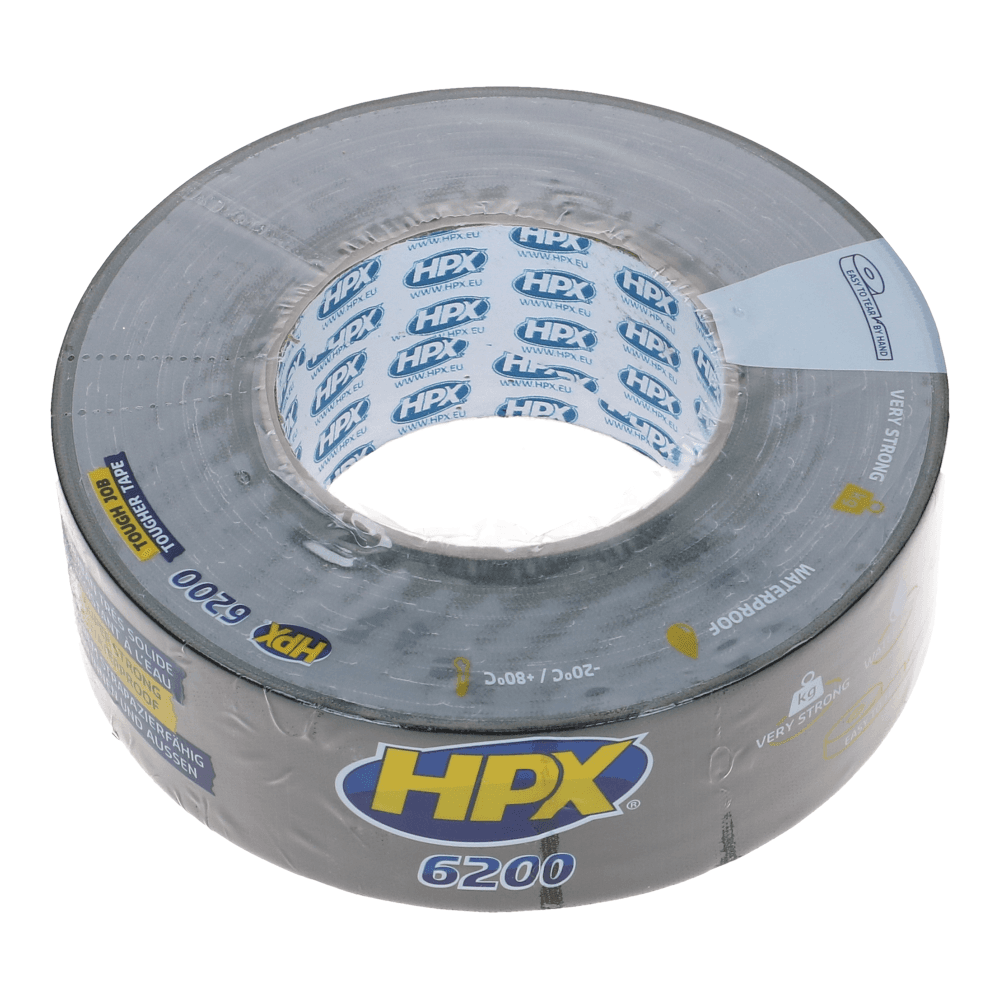 Pantsertape 6200 48mm x 50 meter zwart
