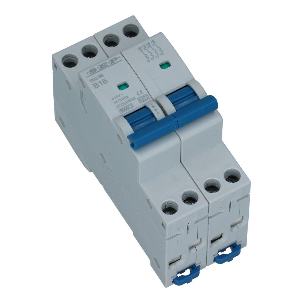 Installatieautomaat 4 polig 13A karakteristiek C 6kA INS-36