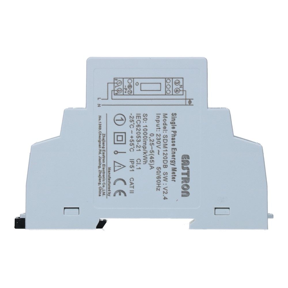 kWh meter 1 fase 5/45A