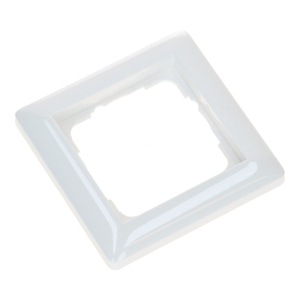 GIRA Standard 55 Afdekraam 1 voudig Zuiver wit