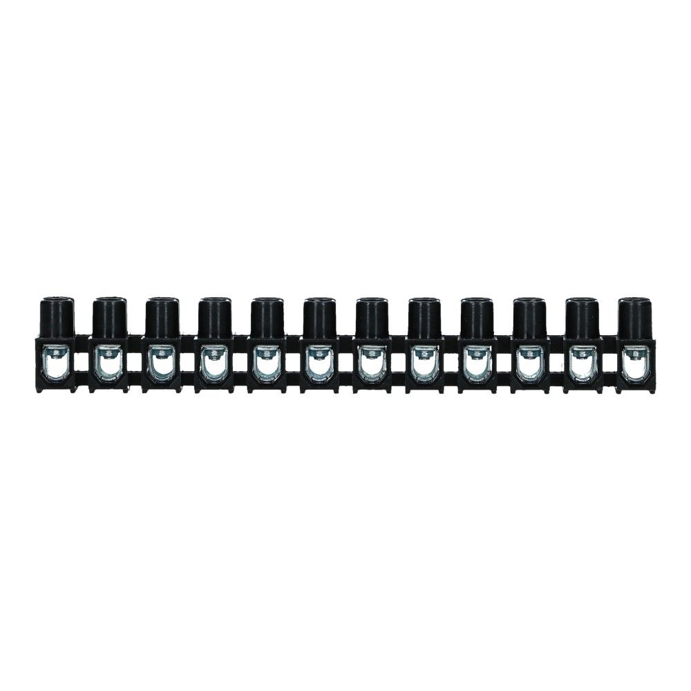 0.5-4mm² Kroonsteen 32A 450V 12 polig Zwart