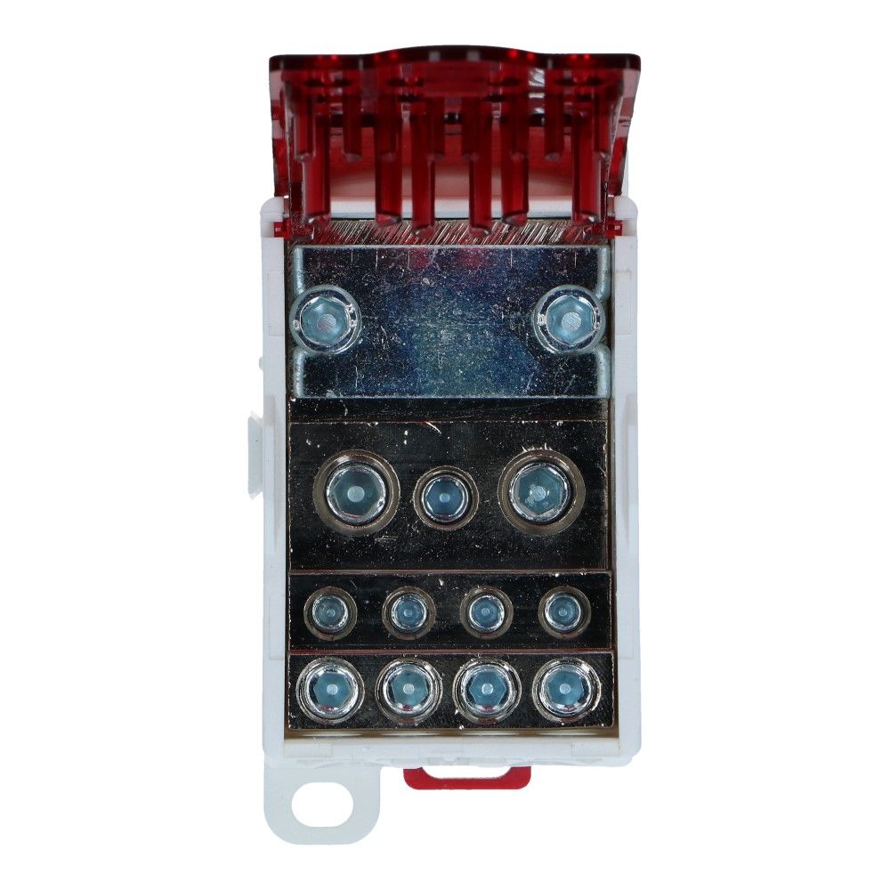 Aftakklem PDB 500A 3x15..8x24mm - 2x35mm² 5x16mm² 4x10mm² 24.5kA