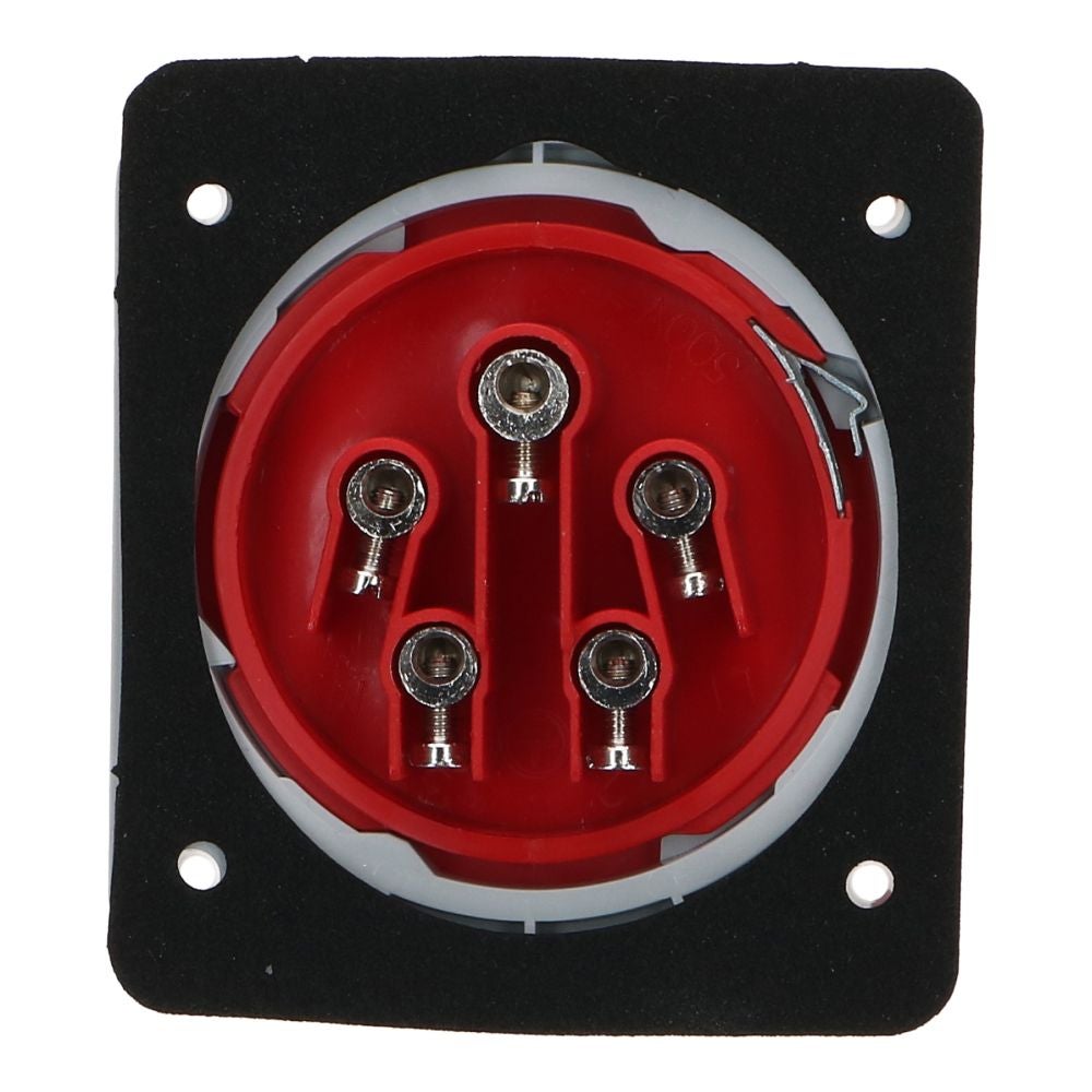 CEE male 5 polig 6H 16A IP54 toestelcontactdoos 380-415VAC