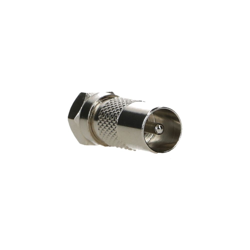 Coax f-connector coax IEC male-male