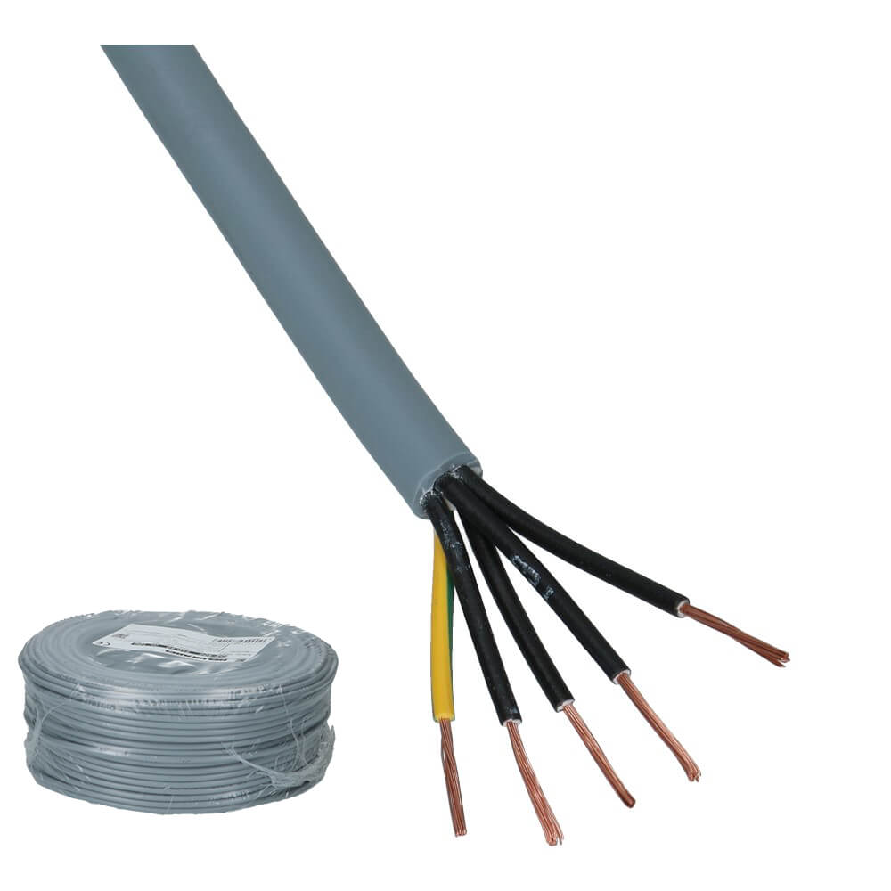 Stuurstroomkabel JZ-500 5x1.5mm² grijs - 100 meter