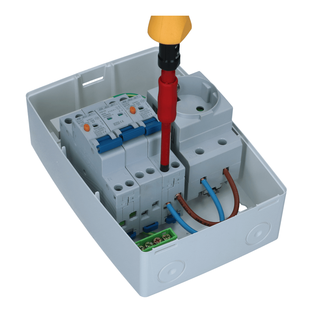 PV verdeler Blue-line 1xwcd Installatieautomaat 16A C