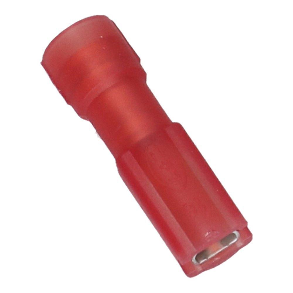 Kabelschoen contra ISO B-2.8mm D-0.5mm Rood - 100 stuks