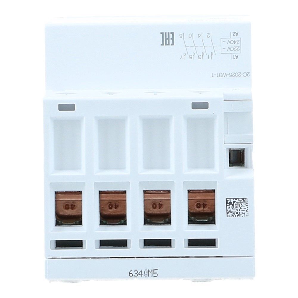 Modulaire contactor 4P 63A 220-240VAC 50Hz