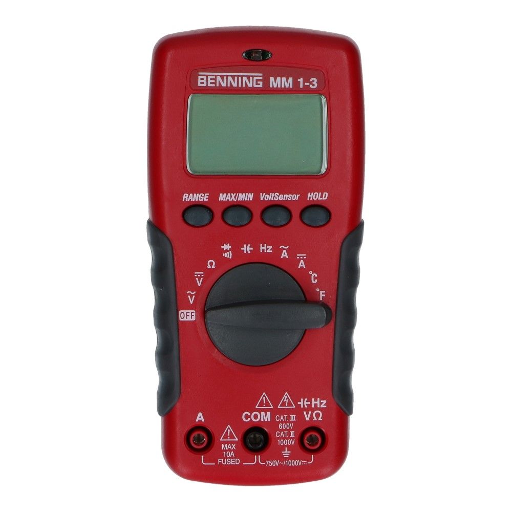 Digitale multimeter MM 1-3 0.1mV-600V 1000V DC / 0.1mV-750V AC