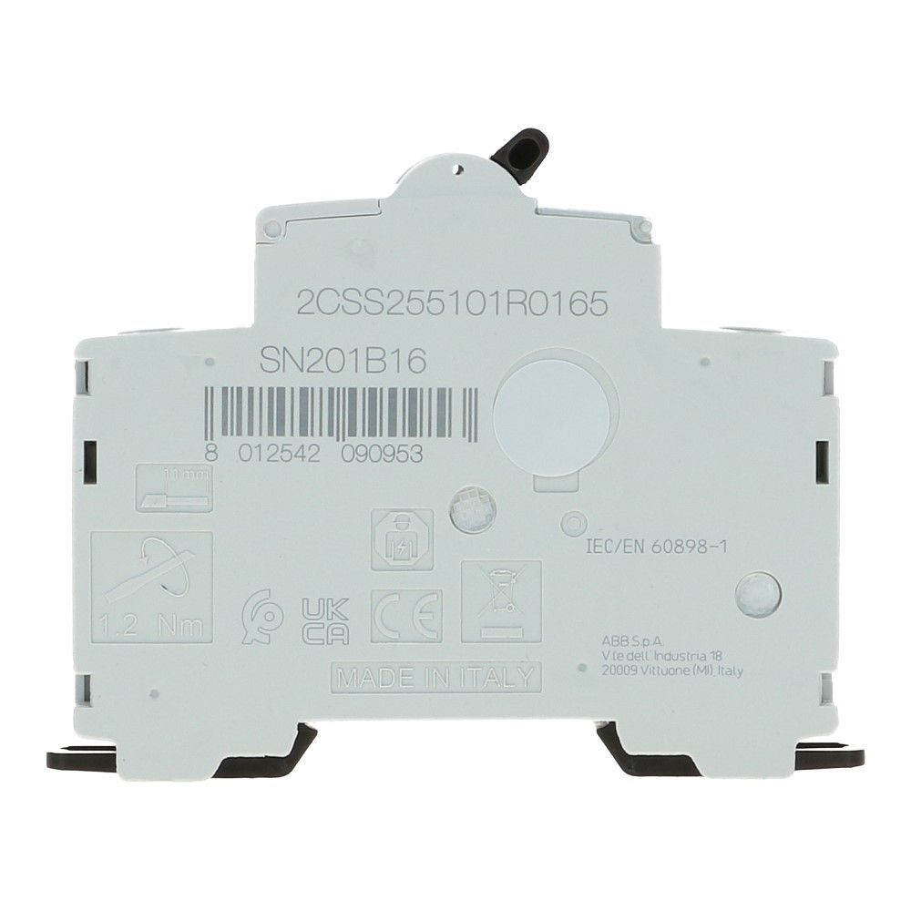 ABB Installatieautomaat 1 polig + nul C25 6kA SN 201