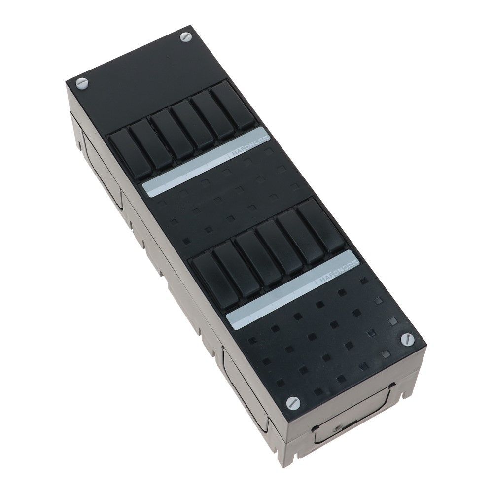 ABB HAF installatiekast 2x6 modules 11x33cm HNL
