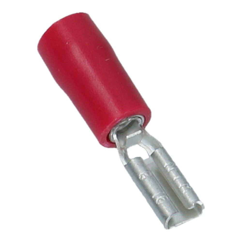 Kabelschoen contra B-2.8mm D-0.8mm Rood - 100 stuks