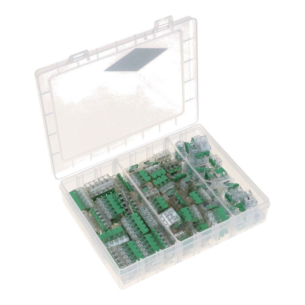 Lasklem assortimentsdoos voor massief/soepel 3 types - 90 stuks