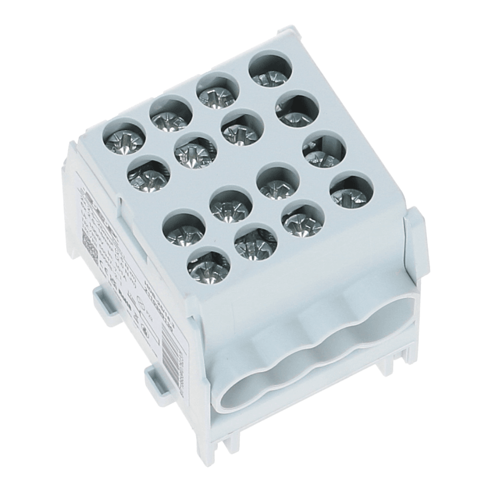 HLAK Hoofdkabel aftakklem 1x25mm² 3x16mm² grijs