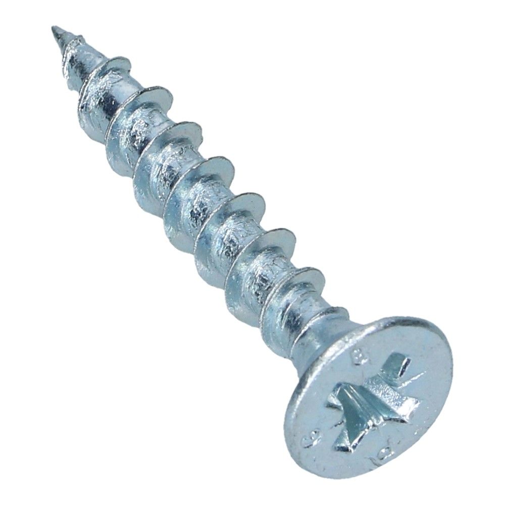 Spaanplaatschroef 6x40mm Verzonken Pozidrive 3 - 200 stuks