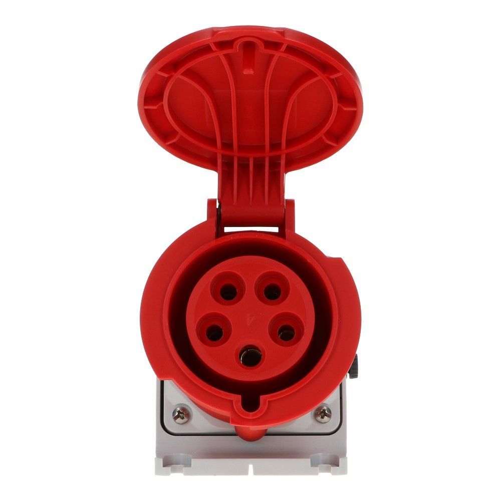 CEE male 5 polig 6H 32A IP44 wcd 380-415VAC + schuko wcd