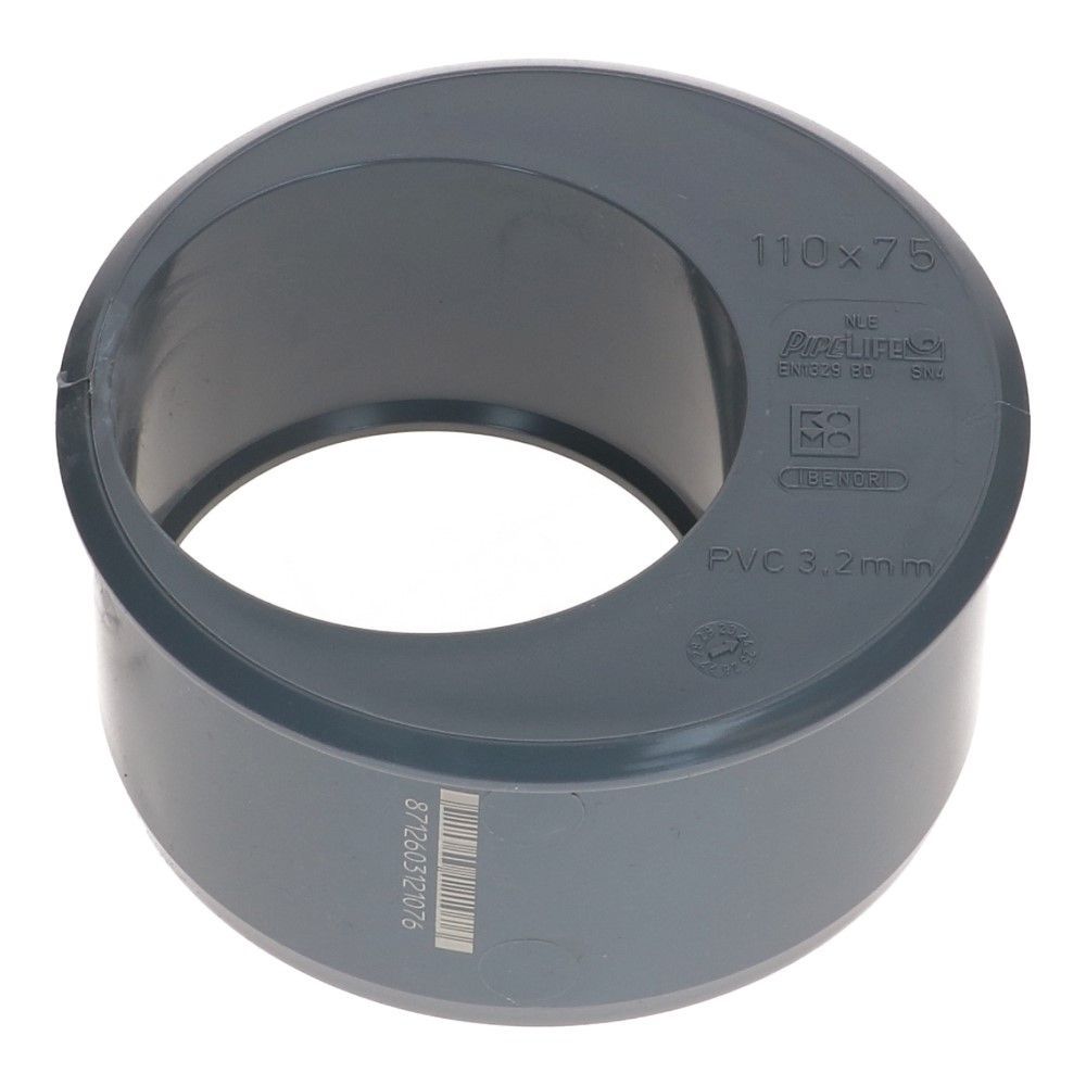 Lijm Verloopring excentrisch 110x75mm