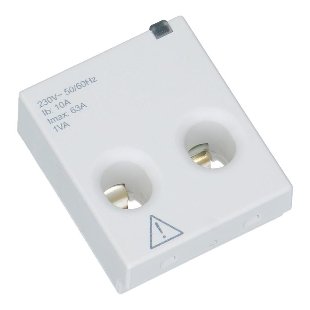 Acti9 PowerTag 1 polig + nul ondermontage pitch 18mm