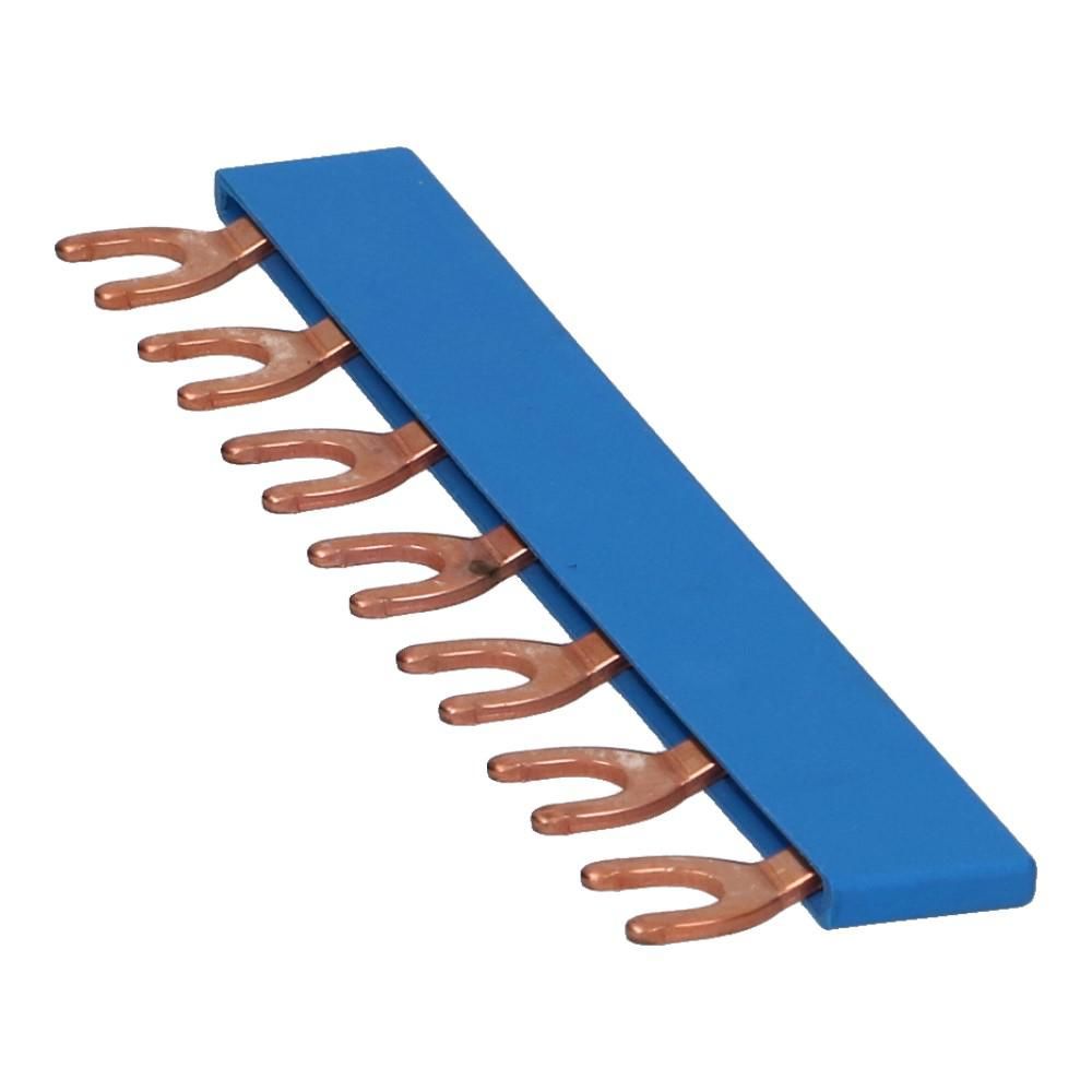 Kam vork M6 blauw 1 fase 7 pole 17.8mm