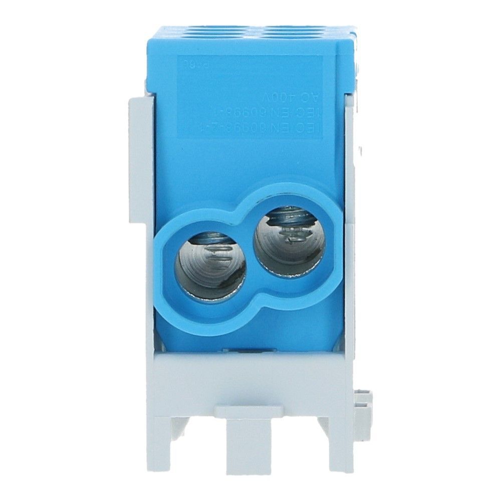 HLAK Hoofdkabel aftakklem 2x25mm² blauw