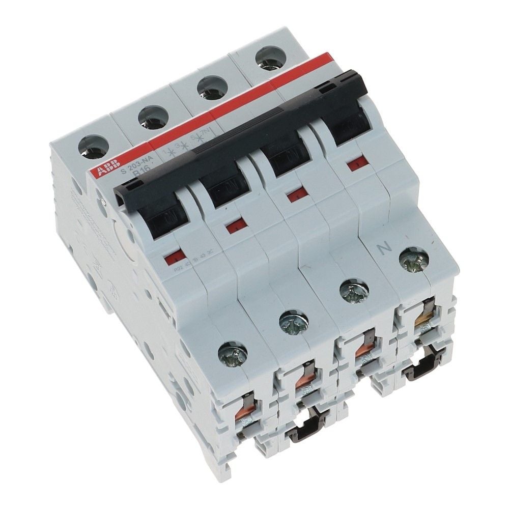 ABB Installatieautomaat 3 polig + nul B20 6kA S203-B20NA