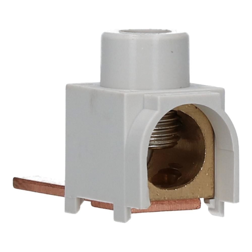 Aftakblok pin grijs 1 fase 50mm² stift 27mm