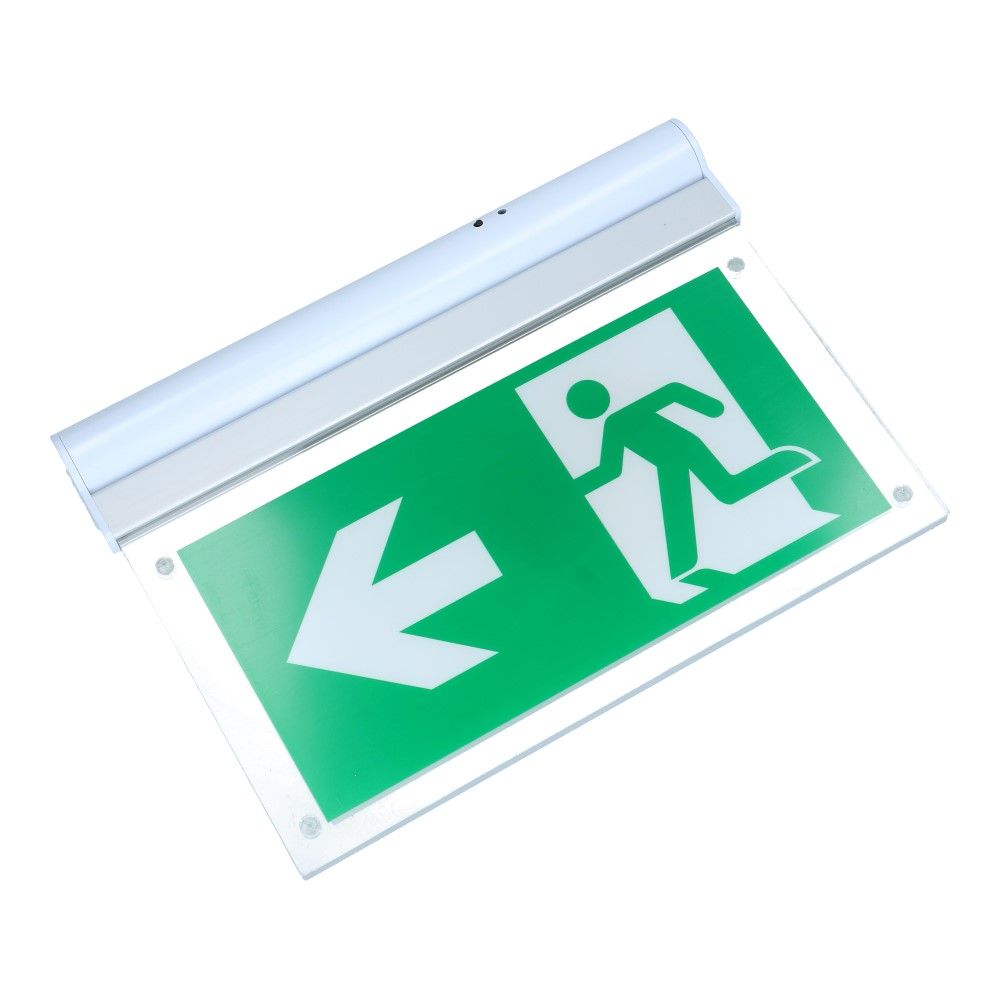 Noodverlichting opbouw IP20 LED kantelbaar met 3 pictogrammen