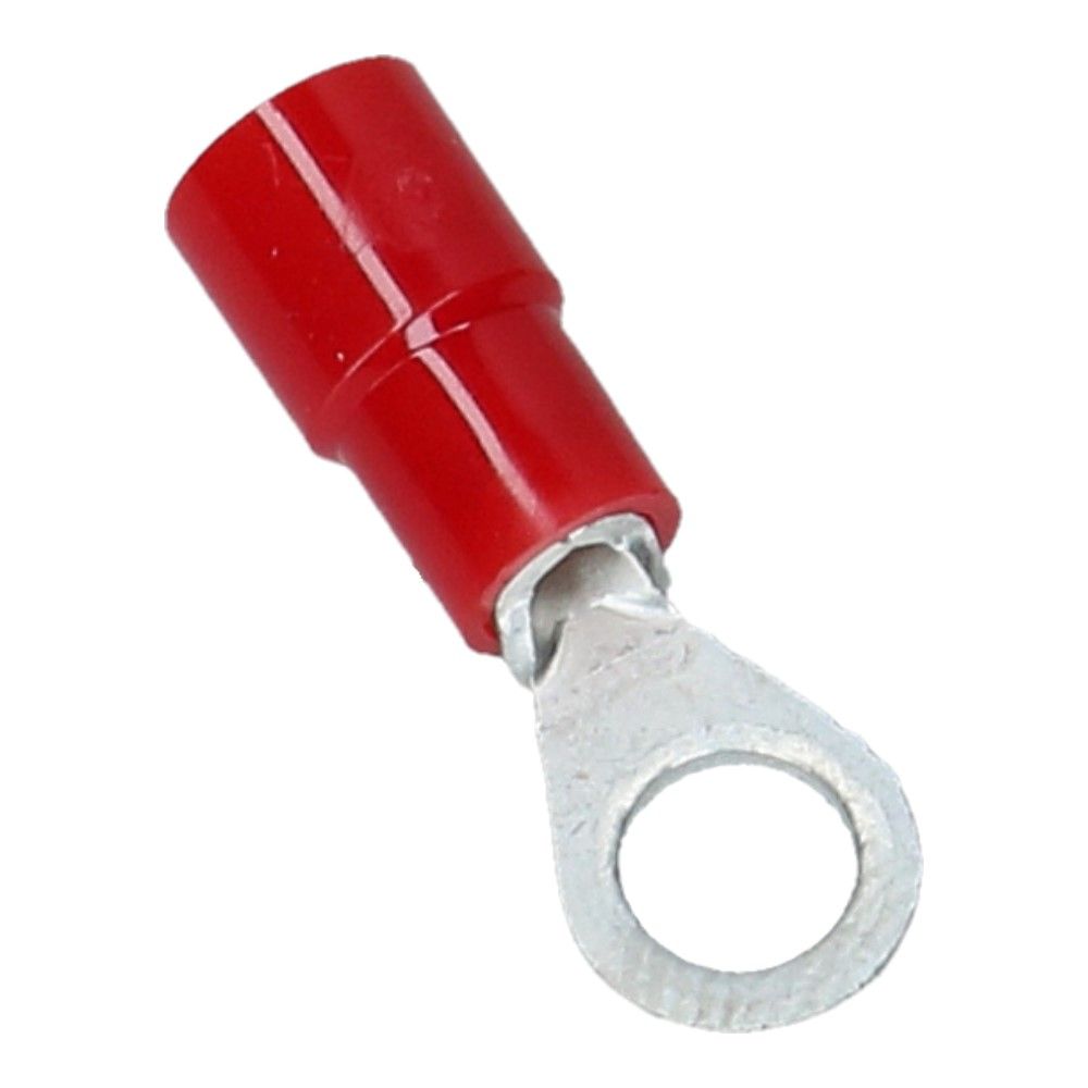 Ringkabelschoen Gat 4.3mm L-6.8mm Rood - 100 stuks